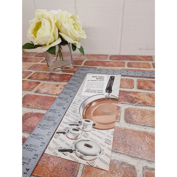 1950 Ekco Electroware Copper‎ Bottom Utensils Pans Pots Kitchen Vtg Print Ad - Picture 5 of 6